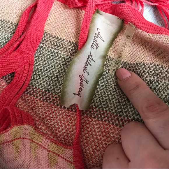 Aratta Silent Journey Knit Chevron NYC Maxi Dress - Picture 2 of 8